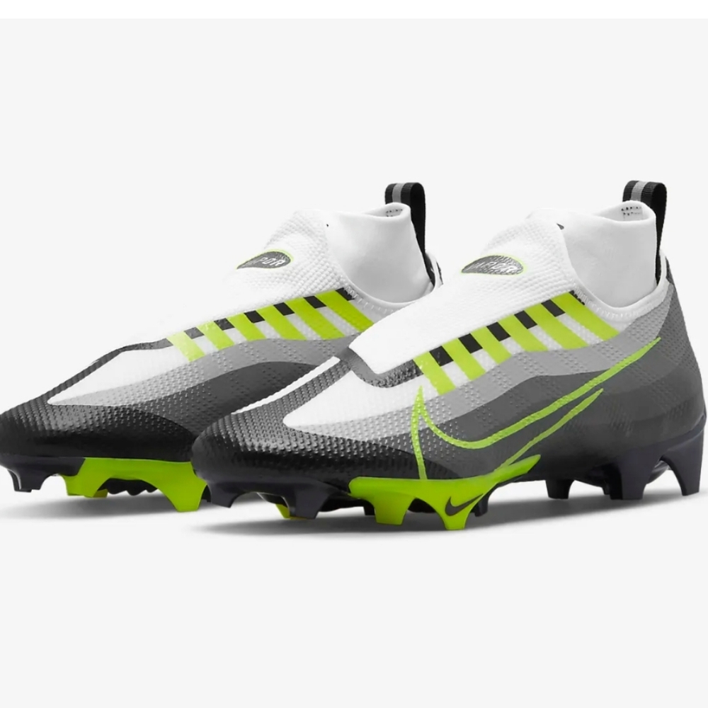 Nike Vapor Edge Pro 360 Men's Football Cleats Mens Sizes Grey Volt DQ3670-071
